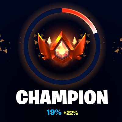 Peaked Champion in Fortnite