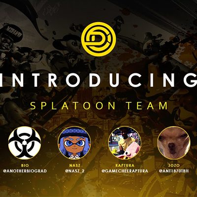 Captained a sponsored Splatoon team, peaked Division 1